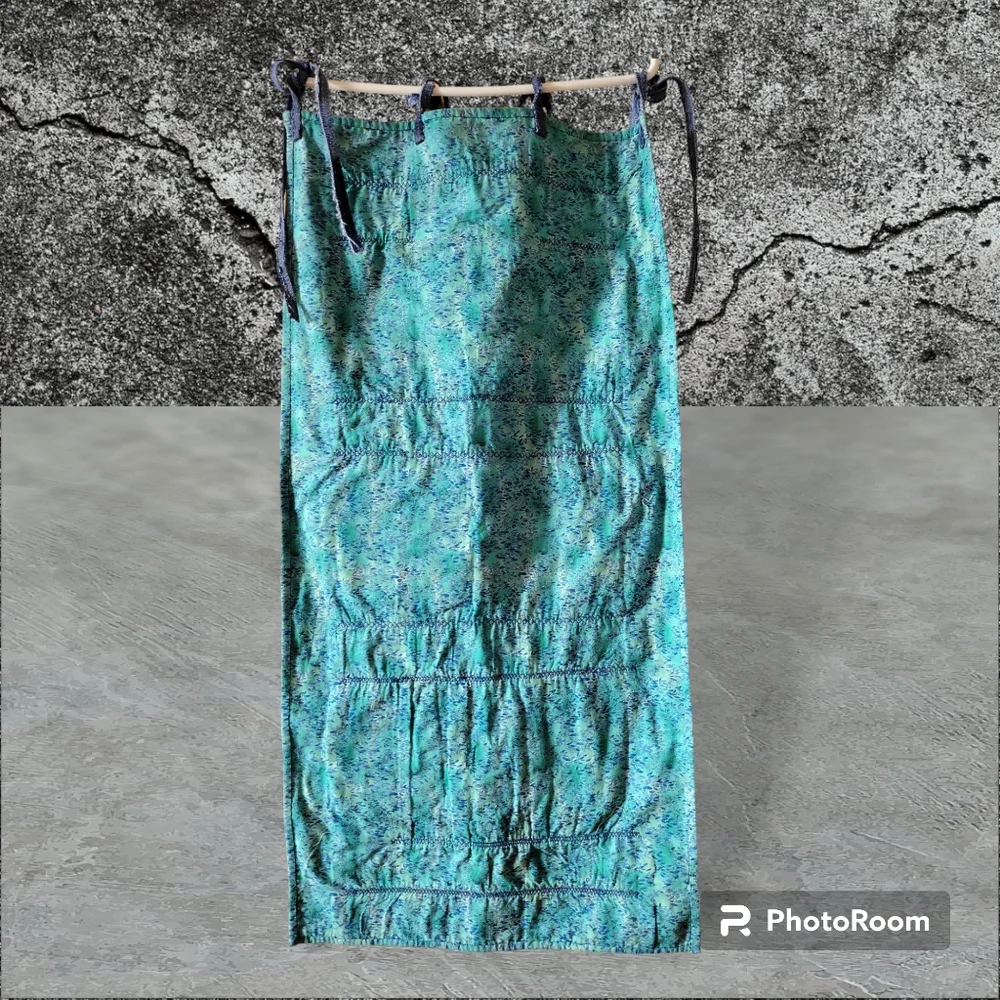 Upcycled Molly Made It Organizer Hand Crafted made from blue & white denim jeans - Picture 3 of 16